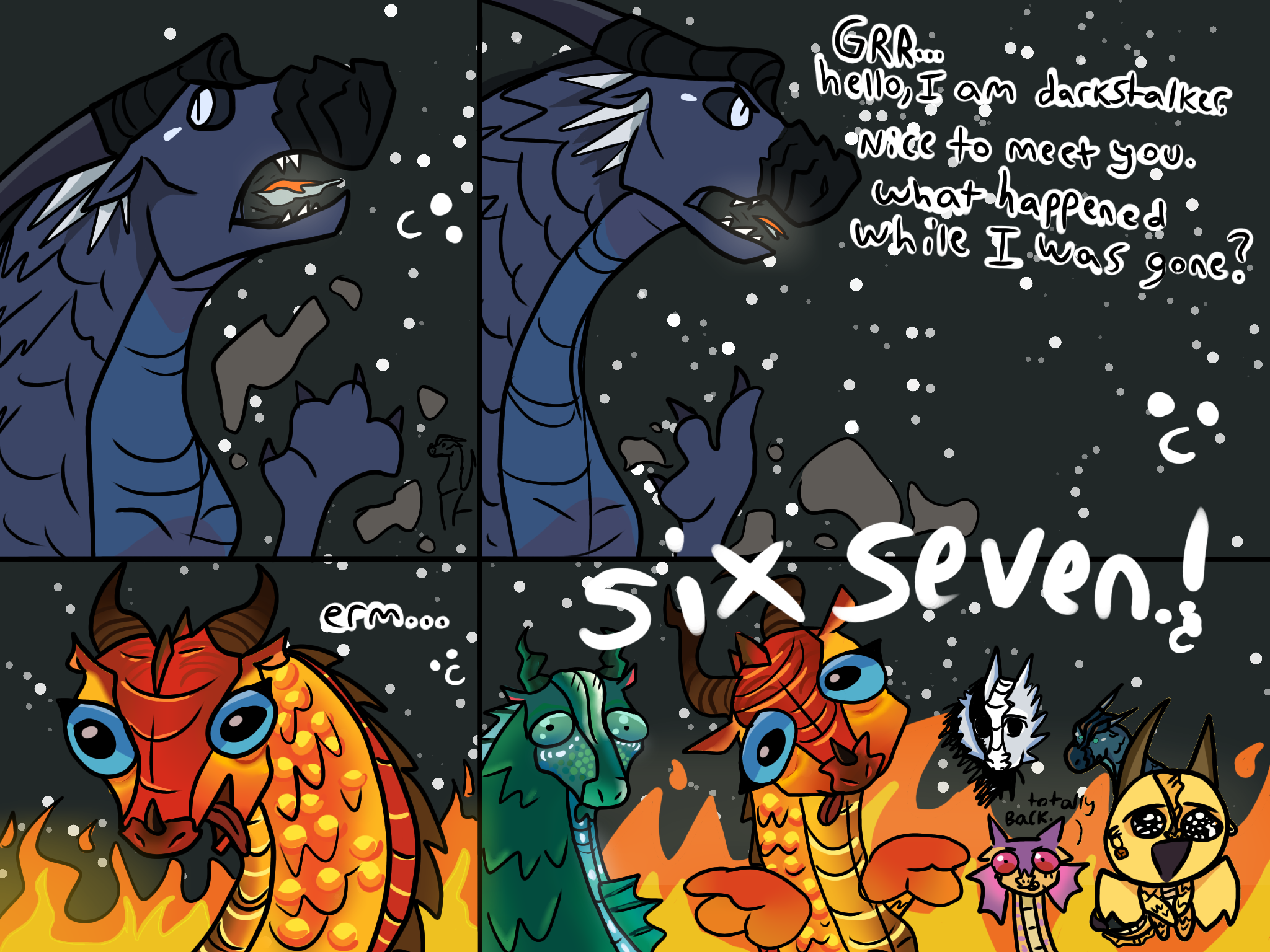 six seven wof meme - ibisPaint