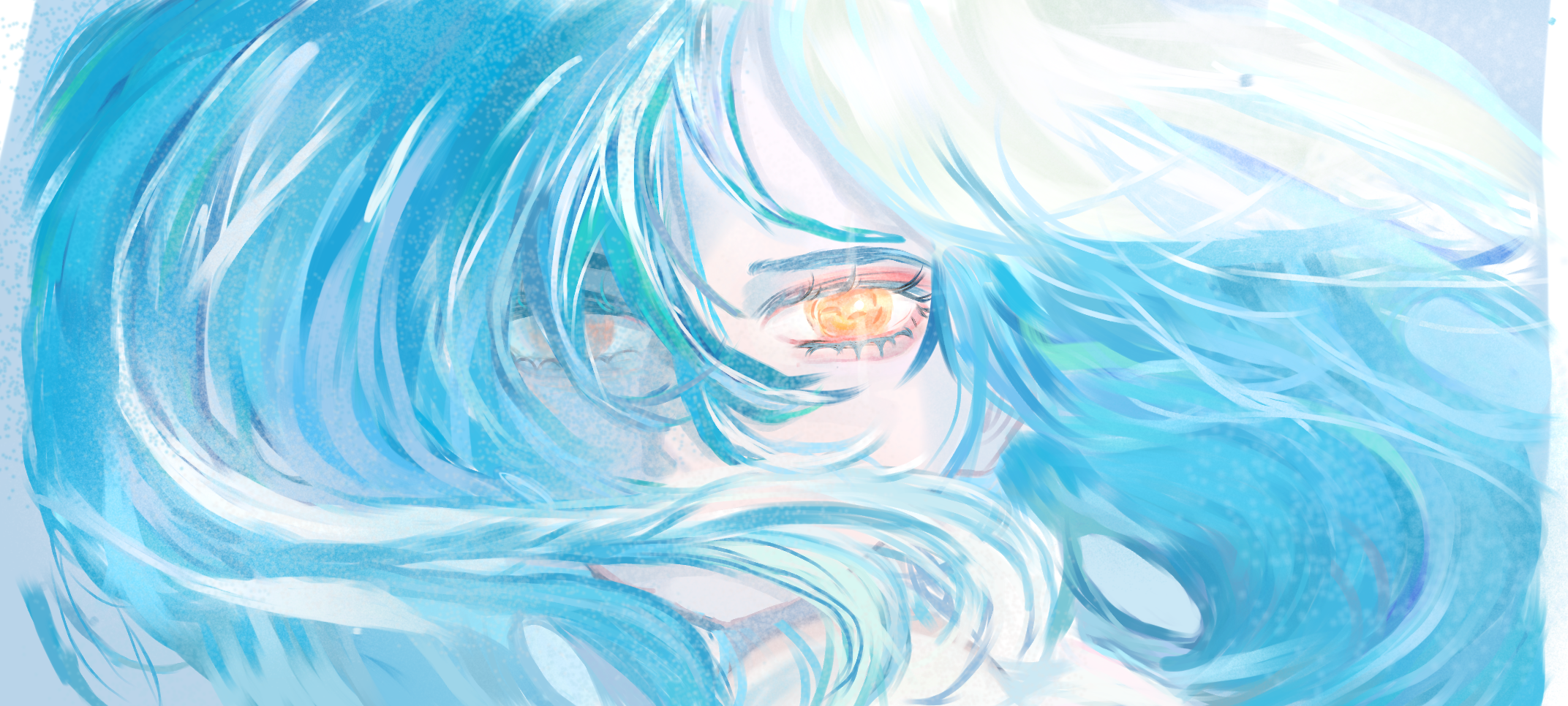blue ocean - ibisPaint