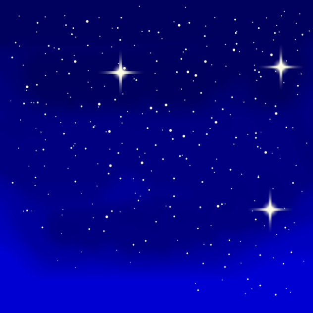 星々の輝き⭐️。