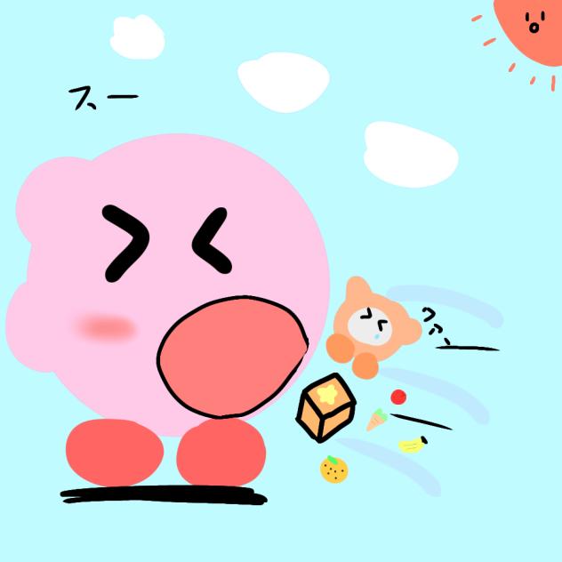 すいこみカービィ！