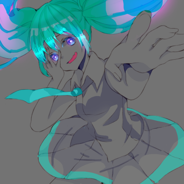 ミクお借りしました
