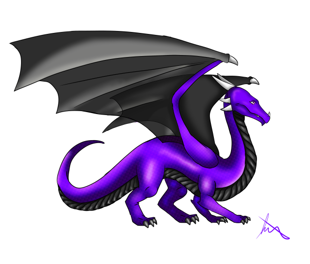 Purple dragon