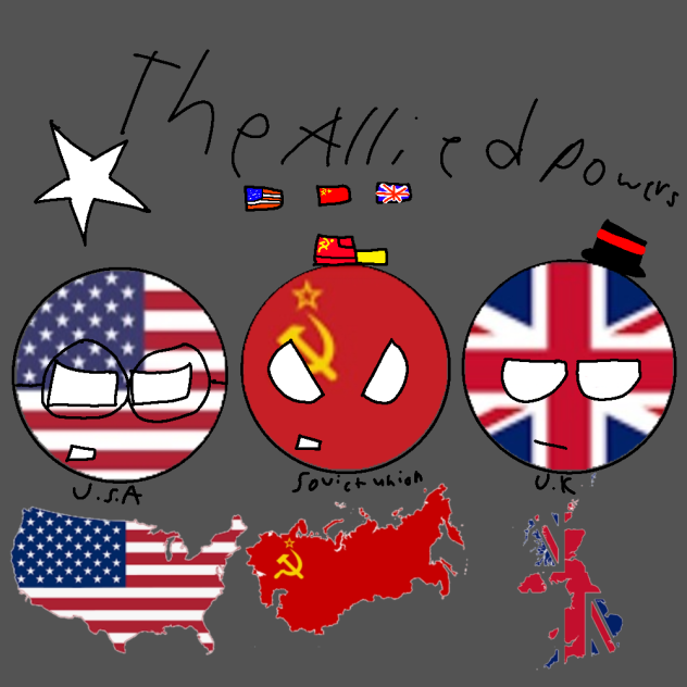 The allied powers then