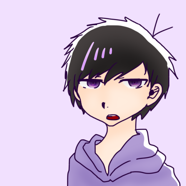 自分絵一松くん