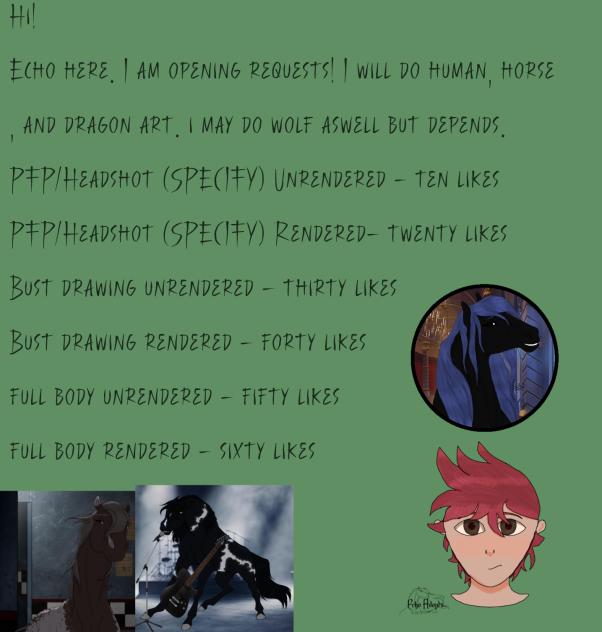 REQUESTS OPEN