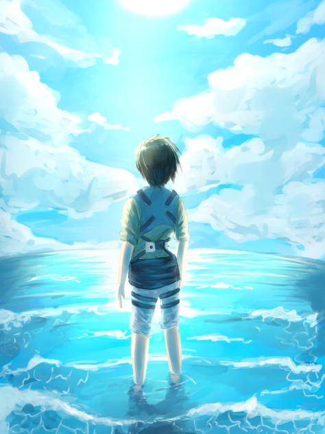 海の向こうへ