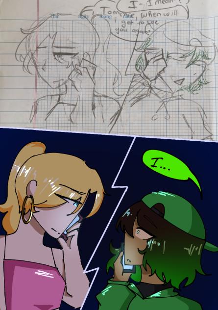 pg10✨ of ep13 of The Amber Siblings!! 💗💜