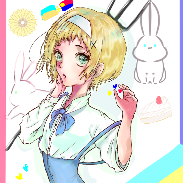 リヒテン　ウク姉の服着させたった