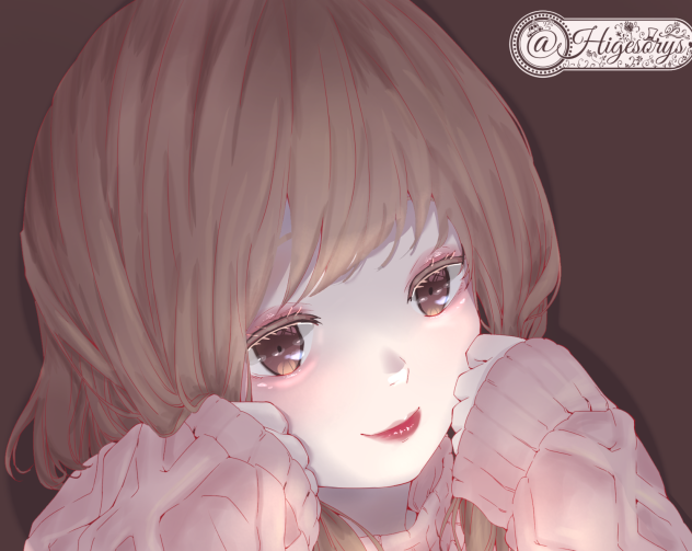 塗り絵 ☆寒さに負けません☆