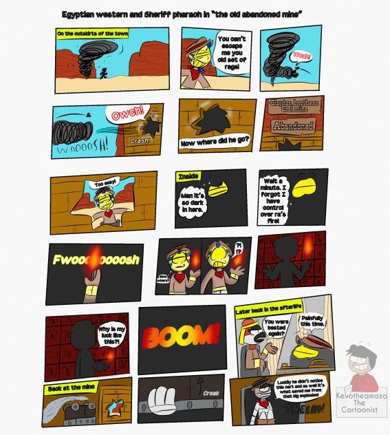 The old abandoned mine comic