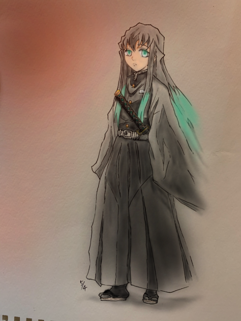 鬼滅の刃　模写