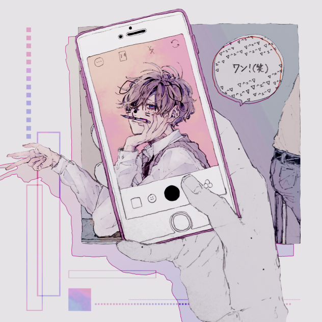 「▽^ェ^▽ ﾜﾝ!」