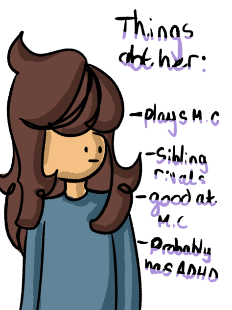 My little sister👁👄👁