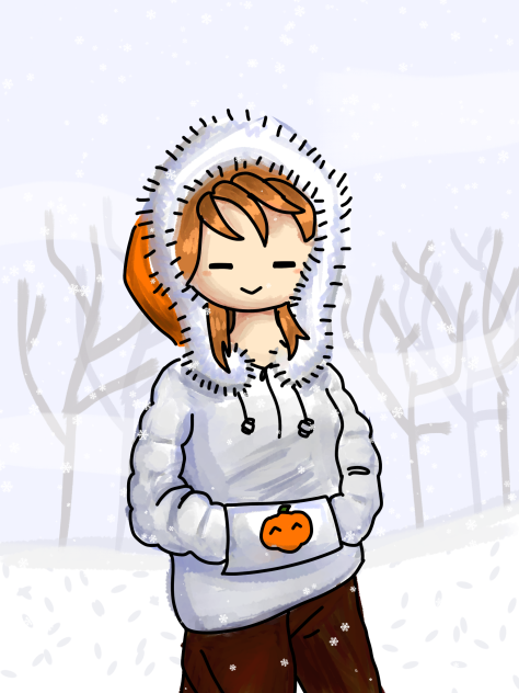 Female humanized snow Golem