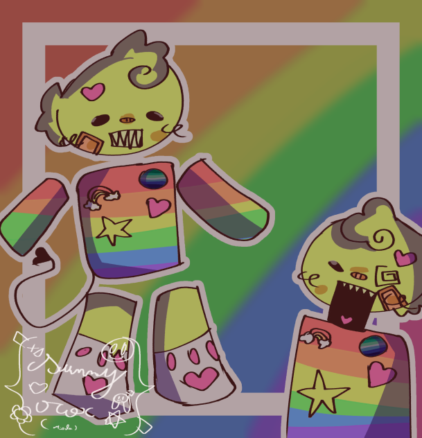 rainbow noob