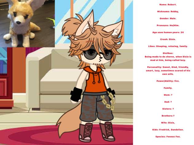 Robby, Fennec fox, Plushy, Gacha,