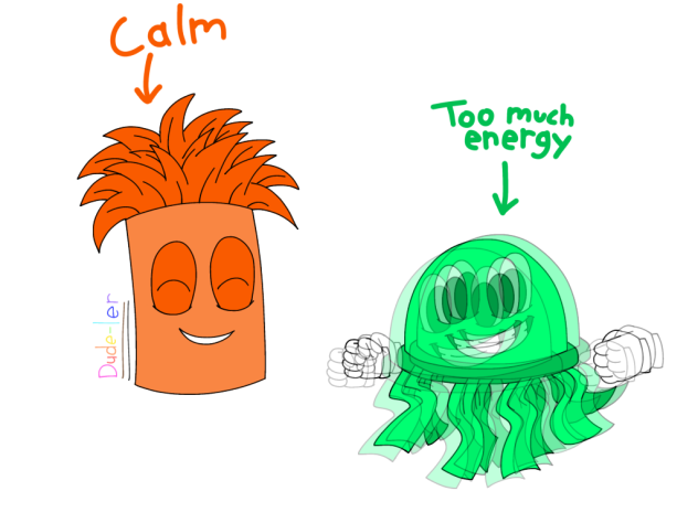 Calm and energetic (KinitoPET)