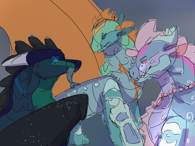 Bigtail, Pike, and Anemone