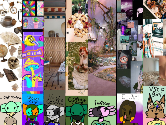 all of my OCs aesthetics