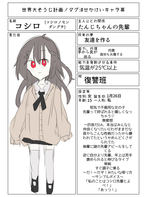 コシロちゃん