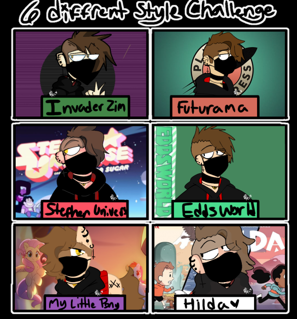 6 artstyle challenge