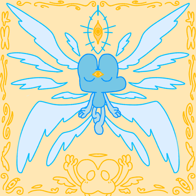 Very angelic four sketch