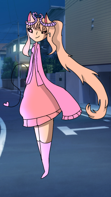 Dia The Demon Cat - ibisPaint