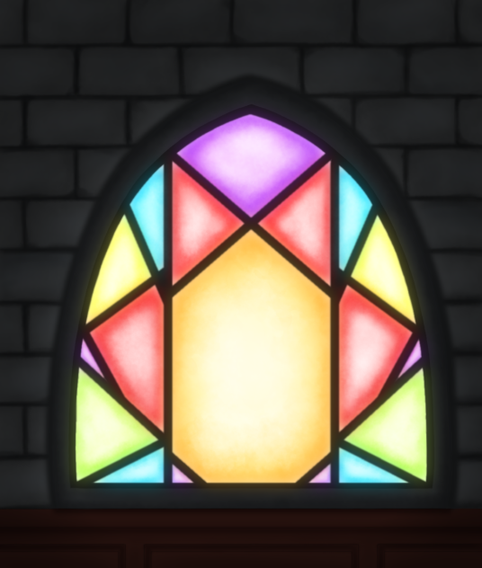 Background brick window light