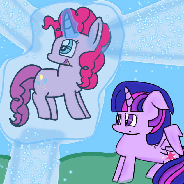 Pinkie Pie but... She has a horn 🤔