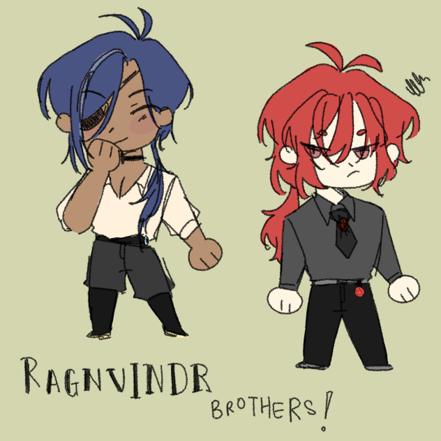 Genshin Ragnvindr brothers!