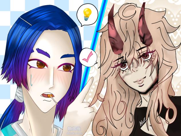 Collaboration with sikzuka gogo