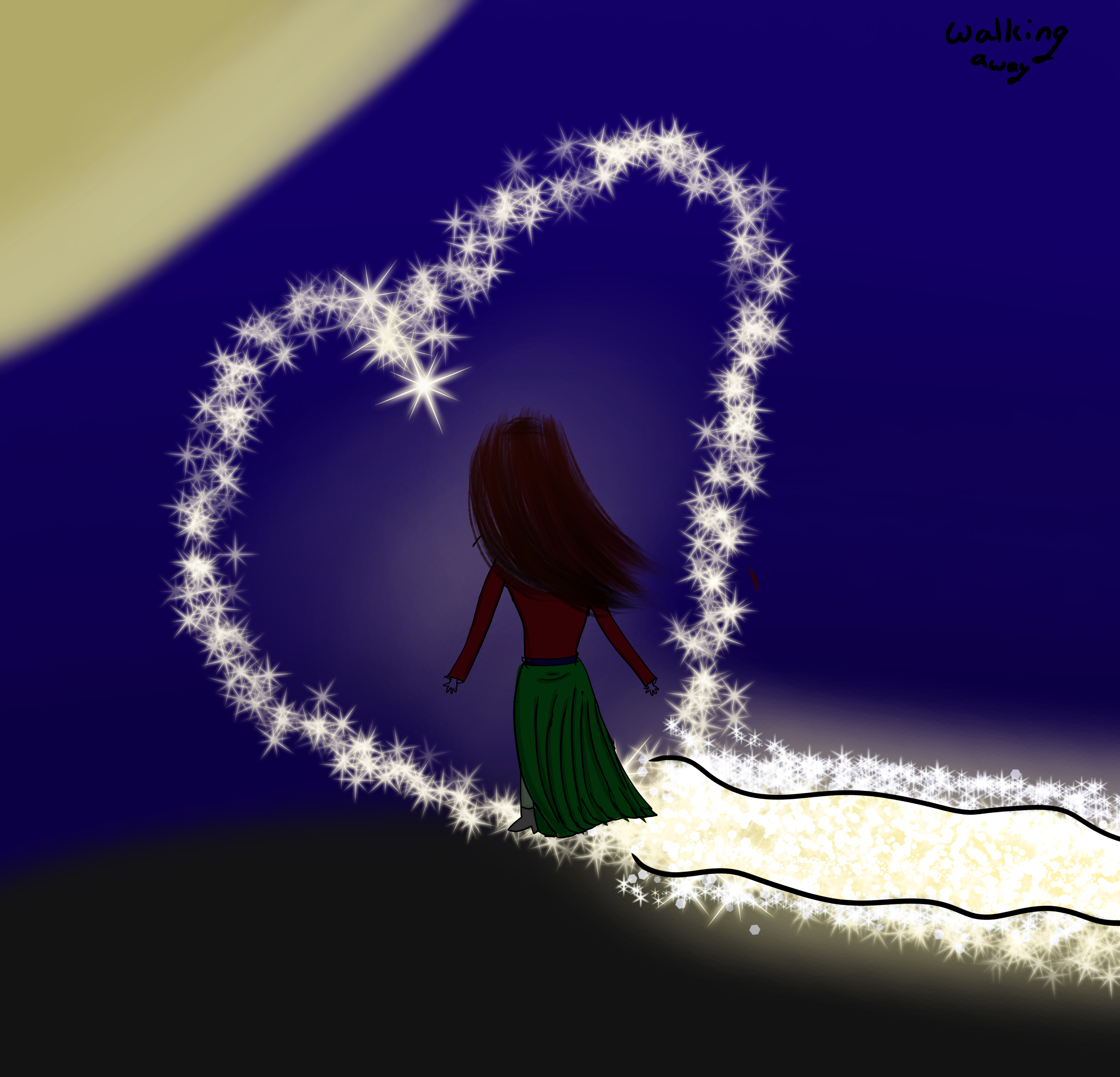 Walking Away - ibisPaint