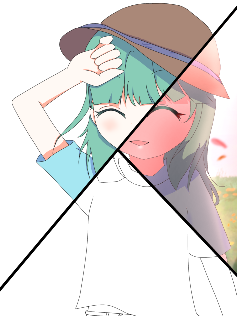 塗らせていただきましたぁ！