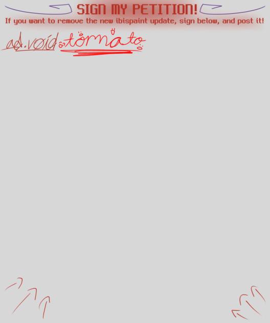 sign the almighty petition - ibisPaint