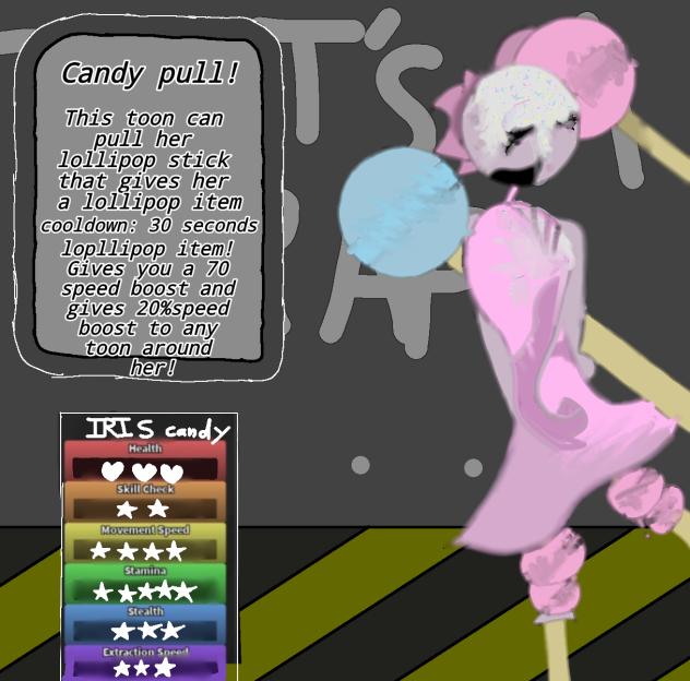 Iris dandy's world oc TOON