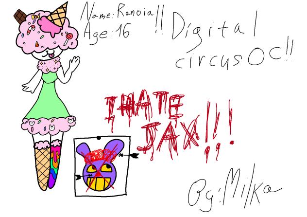 🍫🍦!!Digital circus OC!!🍭🍬