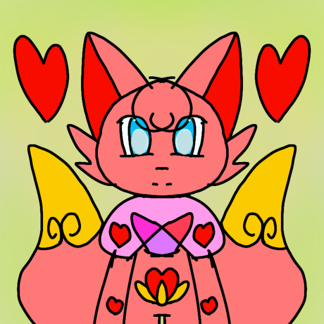 Heartlolagold the HeartBlue Pokemon