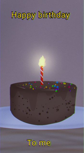 its My birthday 😶