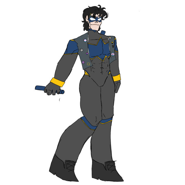 nightwing 2nd outfit