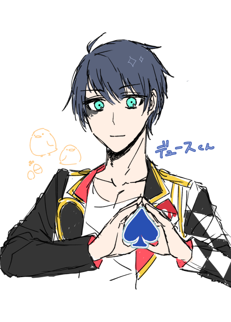 落書き♤