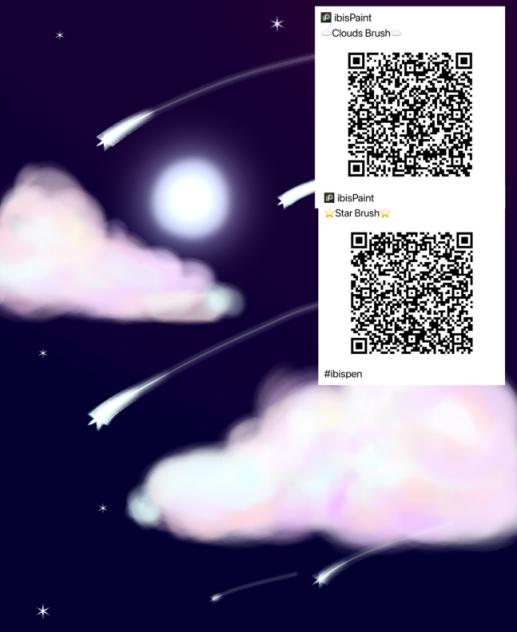 ☁️⭐️Cloud brush and star brush⭐️☁️