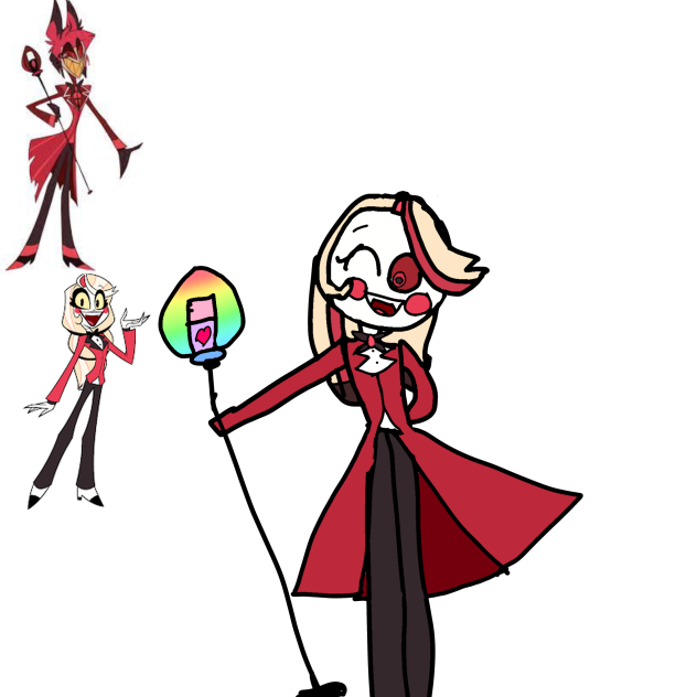 Alastor x Carlie kid