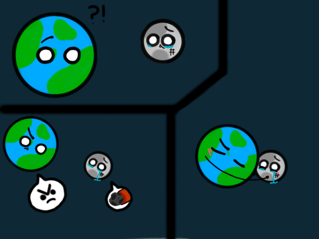 Earth and Moon (No ship)