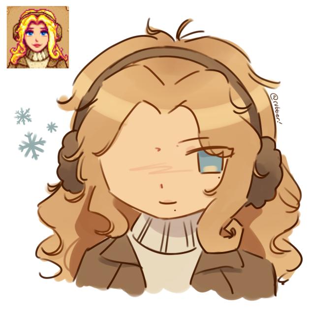 Stardew Valley - Haley doodle !!