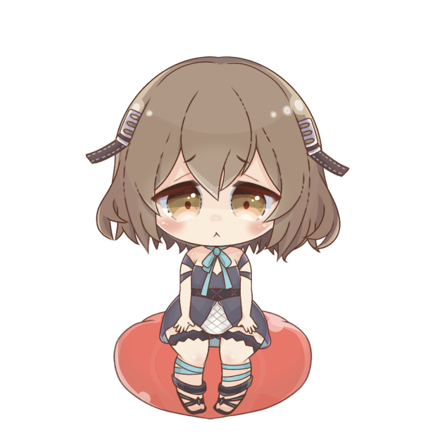 海上黒ロンギヌスちゃん