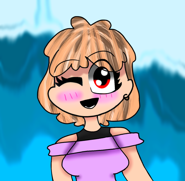 I drew a loving girl
