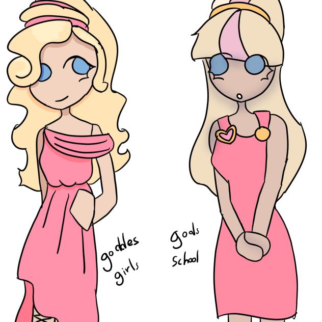 aphrodite in goddes girls vs gods school