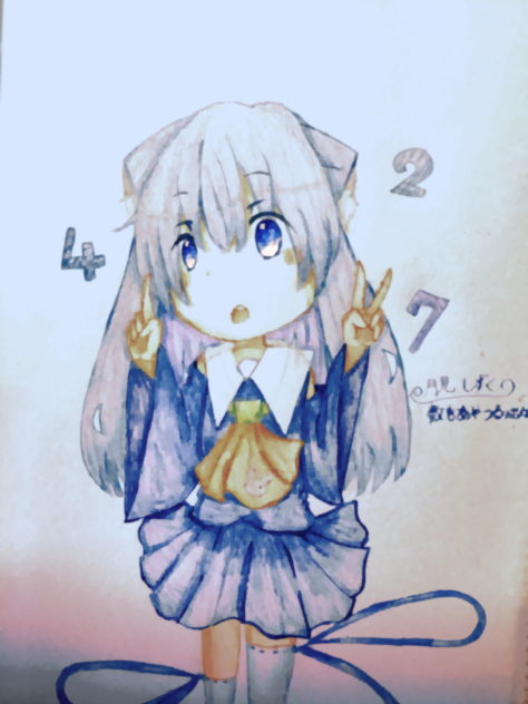 アナログをデジタル風に