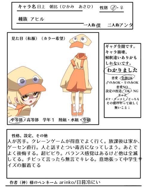 キャラ募リメイクpart6