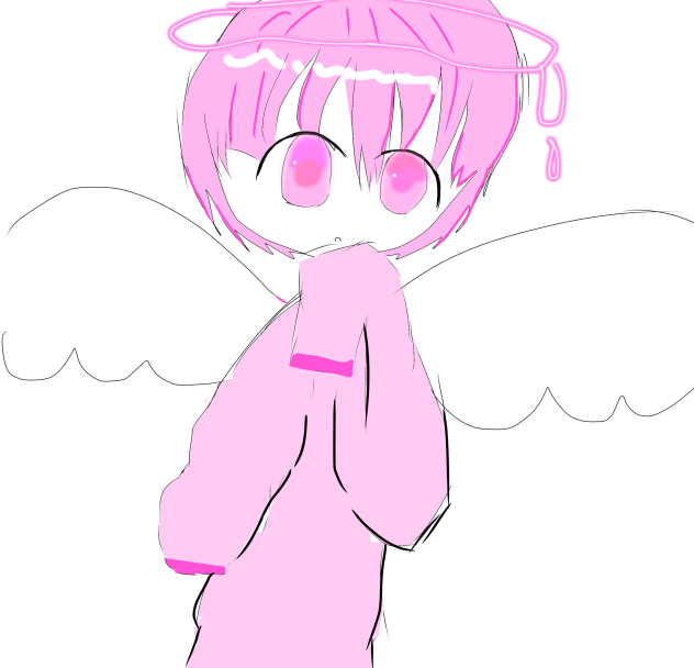 ピンクの天使